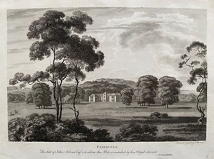 Impresión antigua de 1791; Fairfield, Stogursey, Somerset después de Thomas Bonnor - Imagen 1 de 3