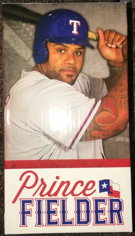 Texas Rangers Prince Fielder Bobblehead MLB SGA Cover