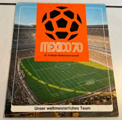 Mexico 70 Münzen IX Weltmeisterschaft Fussball Sammelalbum Shell Komplett - Bild 1 von 4