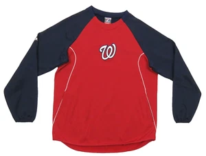 Washington Nationals Baseball MLB Therma Base Majestic Authentic Pullover M - Picture 1 of 7
