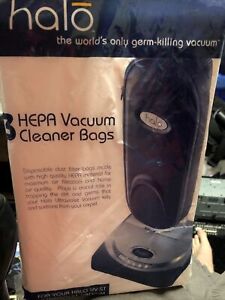 Halo Hepa Vacuum 2 Cleaner Bags for Halo UV-ST Ultraviolet Vacuum NEW