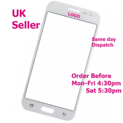 Para Samsung Galaxy J2 2015 J200 LCD Frontal Vidrio Exterior Pantalla Táctil Blanco + Herramientas Foto 1 de 2