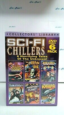 SCI-FI Collector's Library 6 DVD Box Set NEW SEALED MIB [1613] • 29.99€