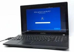 Emachines Windows Laptop PC E442-162g25mnkk - AMD V160 @ 2.4 - 2GB RAM - 15.6... - Picture 1 of 7