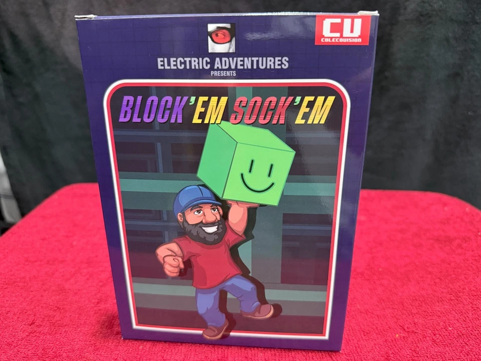 Colecovision and Adam Computer New Puzzle Game Block'em Sock'em - Image 1 of 3