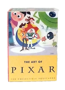 Disney The Art of Pixar: 100 Collectible Postcards (Cards) Book Sealed 2005 New - Imagen 1 de 6