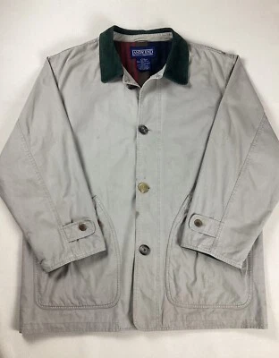 Lands End Canvas Barn Coat Chore Coat Flannel Lined Size XL - Image 1 of 4