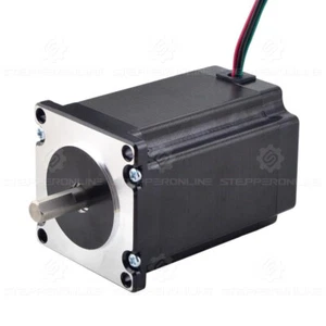 Motor paso a paso STEPPERONLINE Nema23 2,4 Nm 4A 82 mm de longitud φ8 mm eje motor paso a paso - Imagen 1 de 6