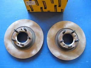 Ventilated Front Brake Discs AP Lockheed For Alfa Romeo Alfa 75, 90 Alfetta - Picture 1 of 1