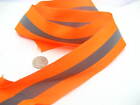 15ms orange High Visibility Tape Hi Viz Reflective ribbon jacket night use tape