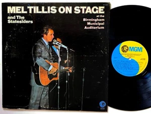 TILLIS MEL *VG/VG+* 'ON STAGE IN BIRMINGHAM' 1972 US MGM VINYL LP - Picture 1 of 1