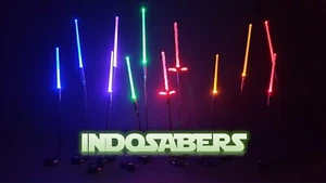 IndoSabers REMOTE LED Darksaber & Lightsabers for 6" & 3.75" Star Wars Figures