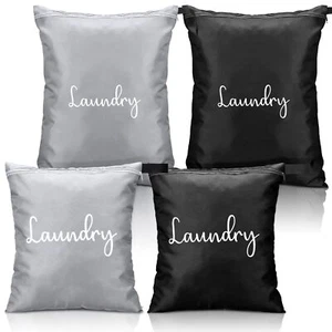 4 Pack Extra Large Washable Laundry Bags Dirty Clothes Organizer Laundry Hamper - Picture 1 of 7