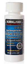 Kirkland Minoxidil 5% Extra Strength Men Hair Regrowth Solution 1 Month Supply