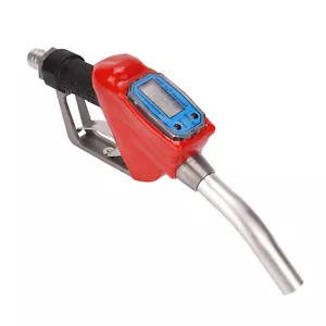 Zapfpistole mit Digital-Zählwerk Öl-Umfüllpumpen Metall Dieselpumpe Heizölpise - Bild 1 von 11