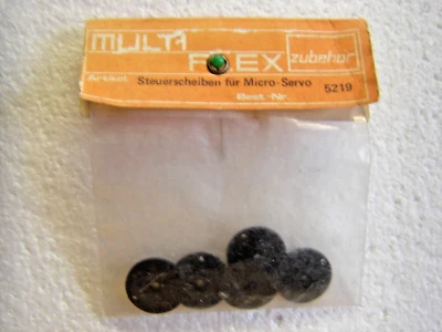 Steuerscheiben für Multiplex- Micro- Servo und andere mit Vierkant, B.- Nr. 5219 - Bild 1 von 4