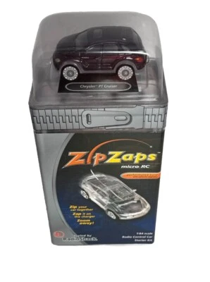 Chrysler PT Cruiser Purple ZipZaps 60-7002 Micro RC Wireless Remote Controlled - Image 1 of 4