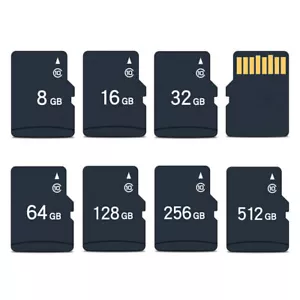 Micro SD Memory Card High-Speed Flash TF 1GB 2GB 4GB 8GB 16GB 32GB 64GB 128GB - Zdjęcie 1 z 11