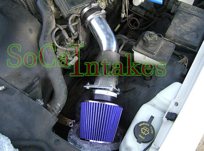 Black Blue Air Intake For 1992-1995 FORD Crown Victoria LINCOLN Town 4.6L V8 - Imagem 1 de 1