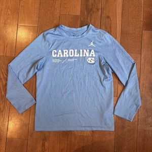 Boys Nike Dri Fit UNC North Carolina Tar Heels Blue White sz M - Picture 1 of 7