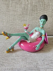 HERE LIES SUMMER Bride Of Frankenstein On A Pink Float Halloween SUMMERWEEN 2025 - Picture 1 of 6
