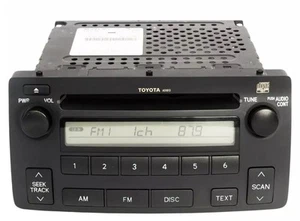 2004-2008 Toyota Corolla AM FM CD MP3 Radio Receiver A51813 OEM - Picture 1 of 5
