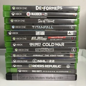 Xbox One Game Lot (18) Mixed CIB, Loose & Sealed Games Bundle Tested Works - Picture 1 of 12