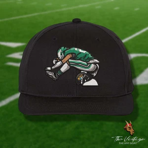 Sombrero negro reverso obstáculo Snapback Saquon - Imagen 1 de 2