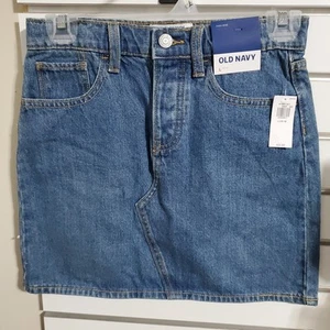 Girls denim skirt Large 10 12 - Picture 1 of 4