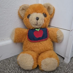 Peluche Fisher Price Freddy 11" Apple Bear Peluche #418 Vintage 1975 - Imagen 1 de 10