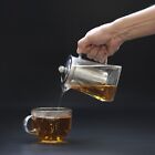 Artisan Glass Infuser Teapot For Loose Leaf / Herbal Tea - 350ml. FREE UK P&P