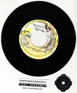 RAY STEVENS Everything is beautiful 7" 45 rpm vinyl record NEW + juke box strip - Picture 1 of 1