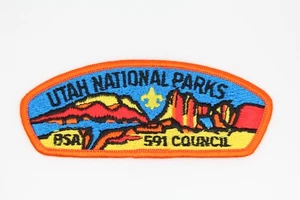 Utah National Parks Council CSP UT Boy Scouts Patch BSA Free Shipping - Picture 1 of 2
