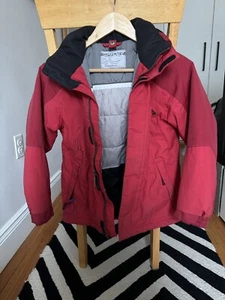 SPYDER Ski Snow Board Jacket Boy's Kids Youth Size 14 Winter Insulated With Hood - Picture 1 of 4