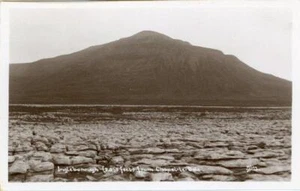 REAL PHOTO POSTCARD INGLEBOROUGH, CHAPEL-LE-DALE (NEAR INGLETON) WEST YORKSHIRE - Picture 1 of 2