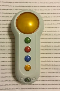XBOX 360 Big Button Pad Color White & Yellow Wireless Handheld Controller - Picture 1 of 3