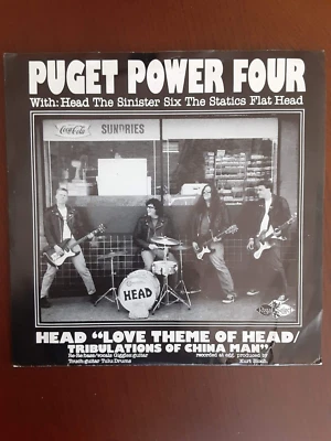 HEAD - Puget Power Four 7" PUNK ROCK Mean Jeans Lillingtons Screeching Weasel - Image 1 of 3