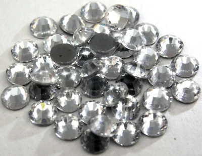 STRASS MC Stone collection 100pz SS16 4mm Cristallo hot fix Crystals trasparente - Immagine 1 di 2