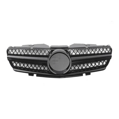 For 03-05 Mercedes SL Class R230 Convertible Black Front Grille Modification - Image 1 of 4