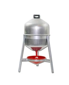 30 Ltr.-Syphontränke, aus Metall - Tränkenteller herausnehmbar - Bild 1 von 1