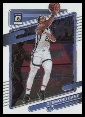 2021-22 Donruss Optic #50 Desmond Bane Memphis Grizzlies Basketball Card - Image 1 of 2