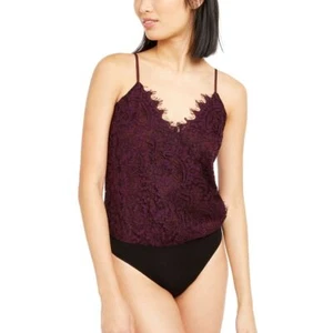 LEYDEN NUEVO Para mujeres Crossover Floral-Encaje Body Camisa Prenda para el torso TEDO - Imagen 1 de 2