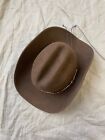 Rodeo King USA Made Brown Cowboy Western USA Wool Hat Size XL 60-61