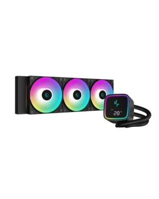 DeepCool LS720 SE DIGITAL ARGB Liquid CPU Cooler Black - Image 1 of 4