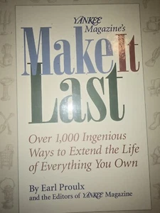 MAKE IT LAST YANKEE MAGAZINE PROULX BOX193 - Imagen 1 de 1