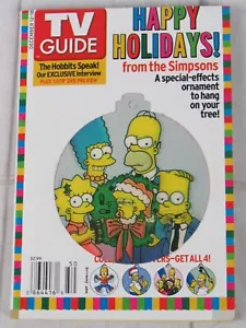 Guía de TV del 12 al 18 de diciembre de 2004 Carta de vacaciones de Homero Simpson 1 de 4 cubiertas - Imagen 1 de 2