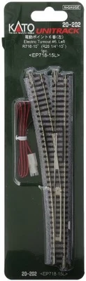KATO N Gauge Electric Point No. 6 Left 20-202 Railway Model Supplies - Image 1 of 4