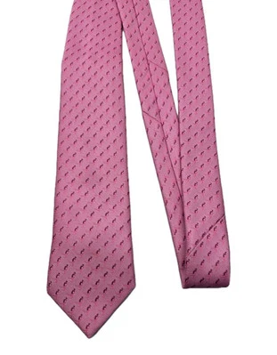 Susan G Komen Knots FOR HOPE 粉色丝带印花男式紧身领带 — 第 1/4 张图片