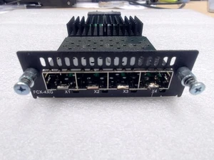Brocade FCX-4XG 4-Port SFP+10Gb Ethernet Expansion Module - Picture 1 of 3