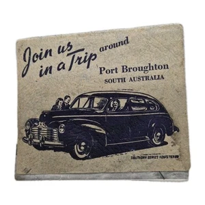 Join Us In A Trip Around Port Broughton South Australian Vintage Photo Booklet - Picture 1 of 3